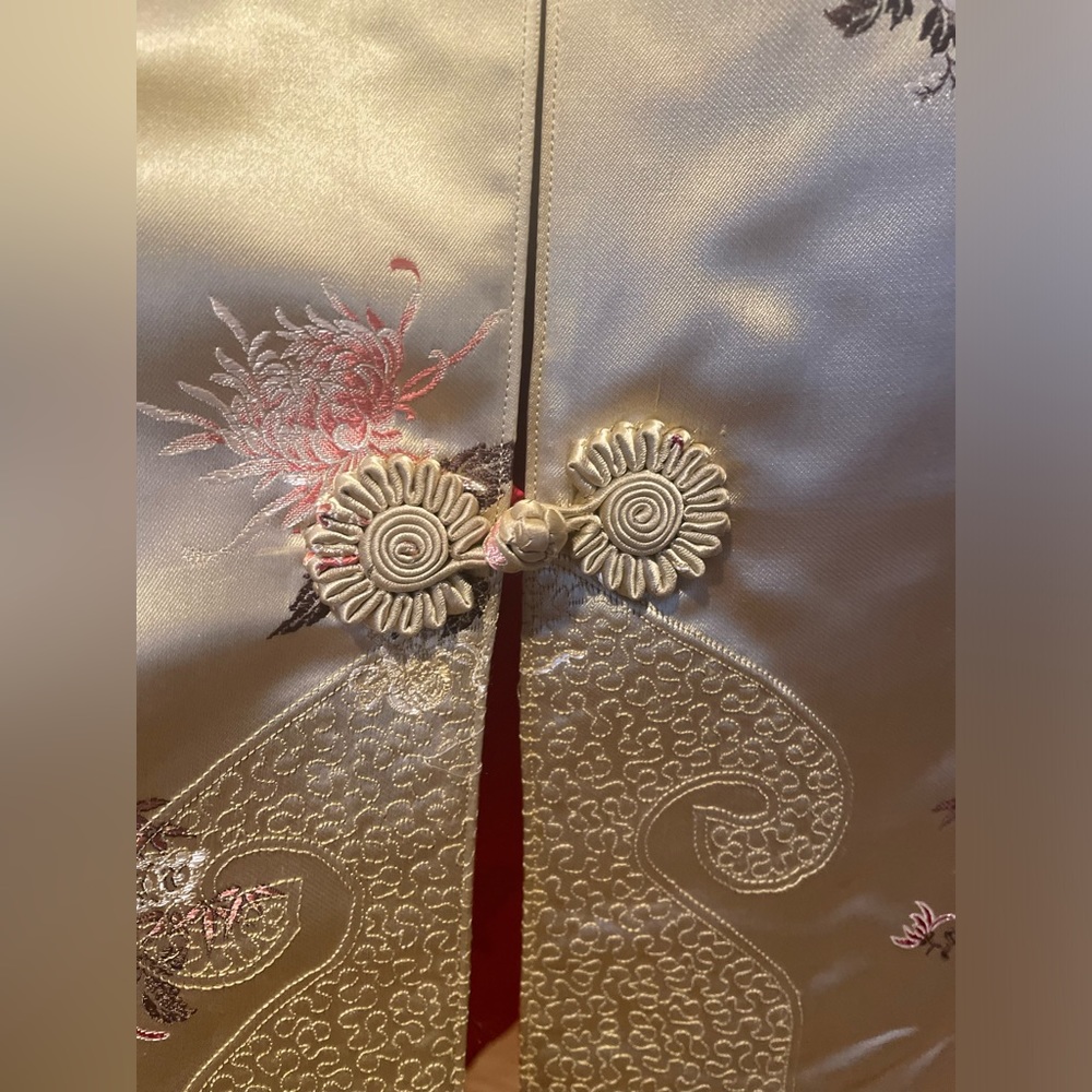 Stunning Reversible Vintage Asian Patterned House… - image 8